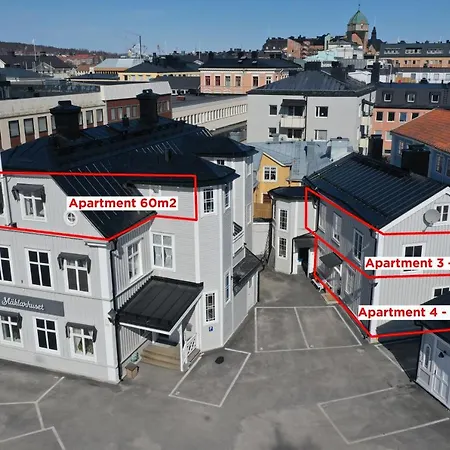 Hernoerum Storgatan - Centrala Laegenheter Harnosand Exterior photo